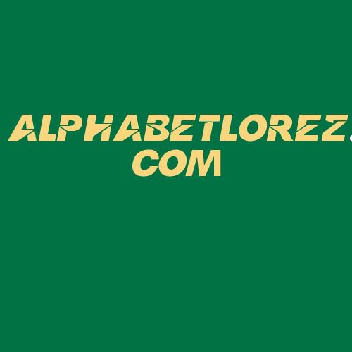 Logo da ALPHABETLOREZ